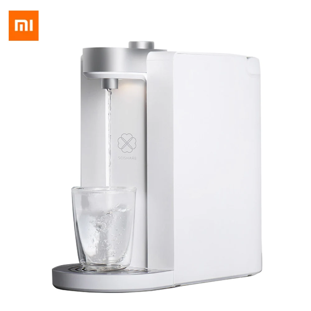 

Портативный питьевой фонтан Xiaomi SCISHARE, умный нагреватель воды за 3 секунды, управление через приложение, настраиваемая температура 1800 мл