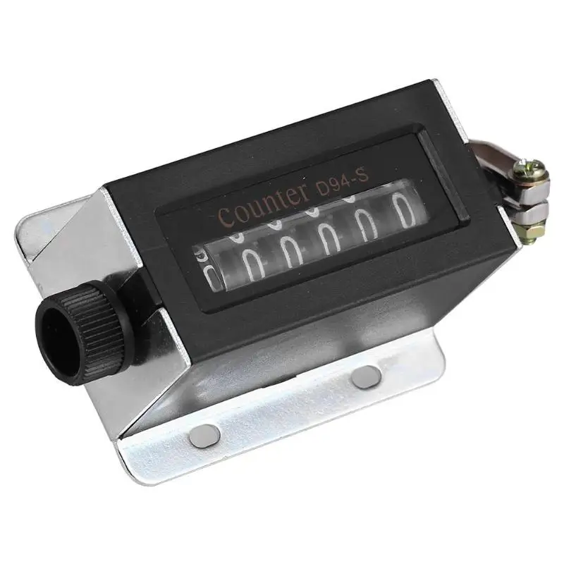 0-999999 Counter 6 Digit Resettable Mechanical Pulling Digital Rolling Wheel Length Meter Roller | Инструменты