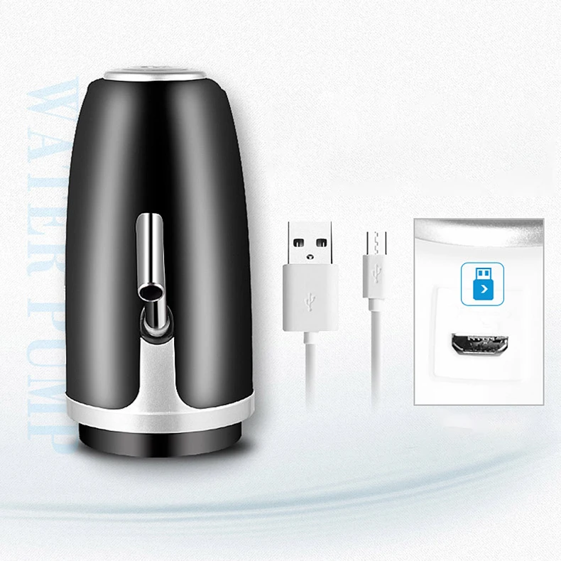 USB зарядка портативная электрическая бутылка для воды с дозатором (подходит