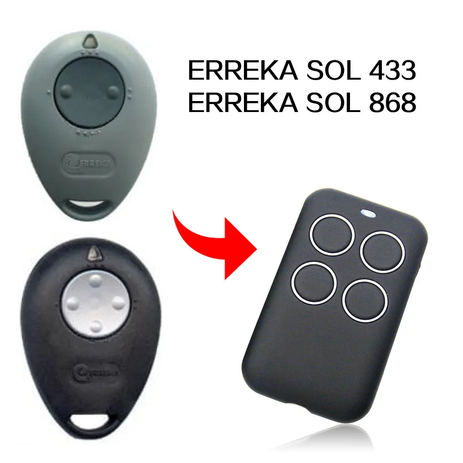 ERREKA SOL 433 868 дистанционного Управление пульт управления воротами двери гаража