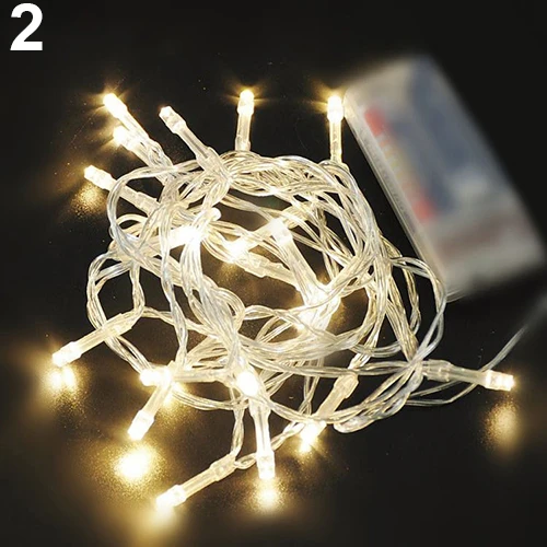 1/2/3/4/5/10m Indoor Outdoor Xmas Decor Battery Operated LED String Fairy Light | Лампы и освещение