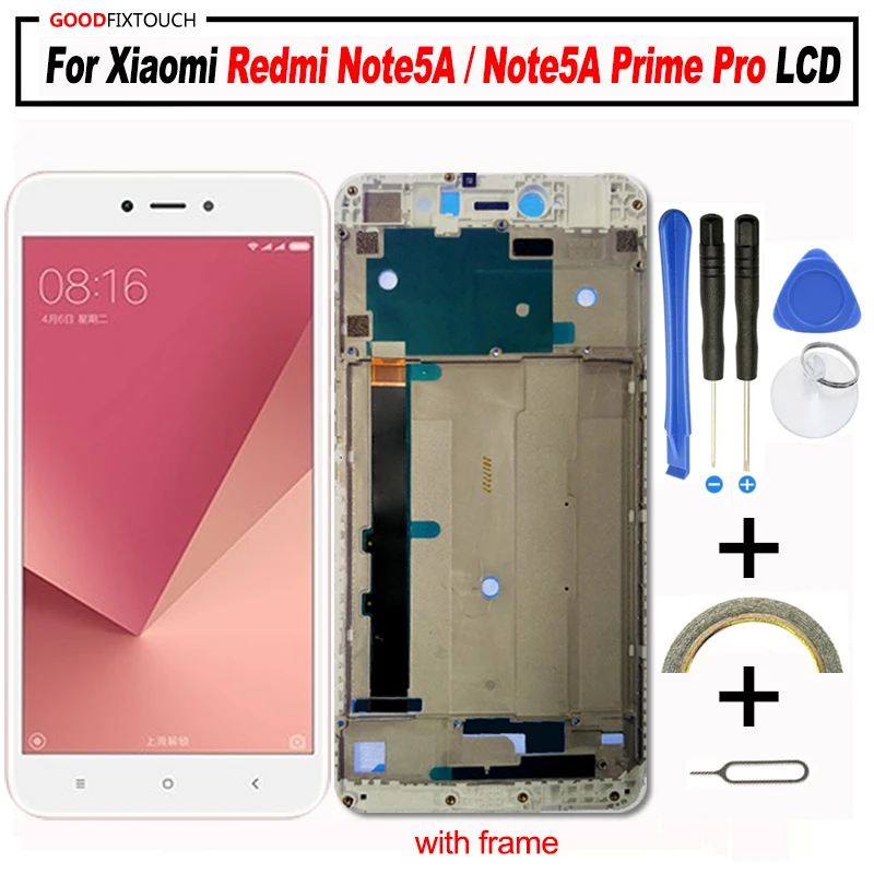 ЖК дисплей и дигитайзер качества AAA для Xiaomi Redmi Note 5A с сенсорным экраном 100%|Экраны