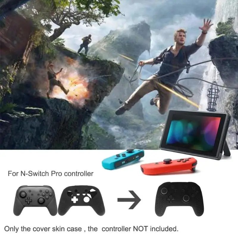 Мягкий силиконовый защитный чехол для игры игровой кожи аксессуары Nintendo Switch NS Pro