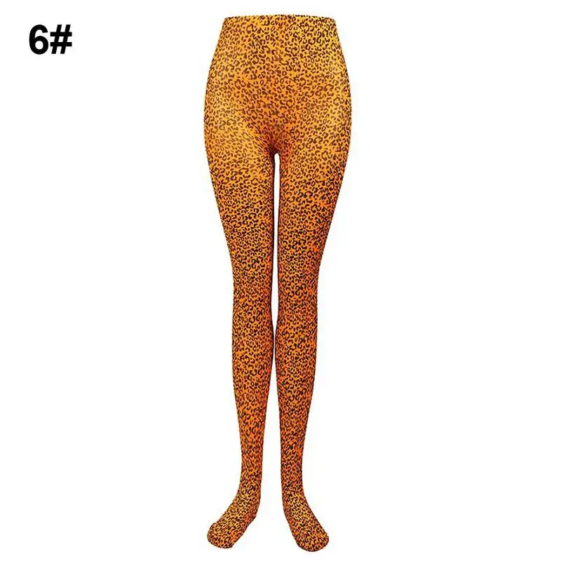 Женские сексуальные колготки с леопардовым принтом нижнее белье комбинезоны