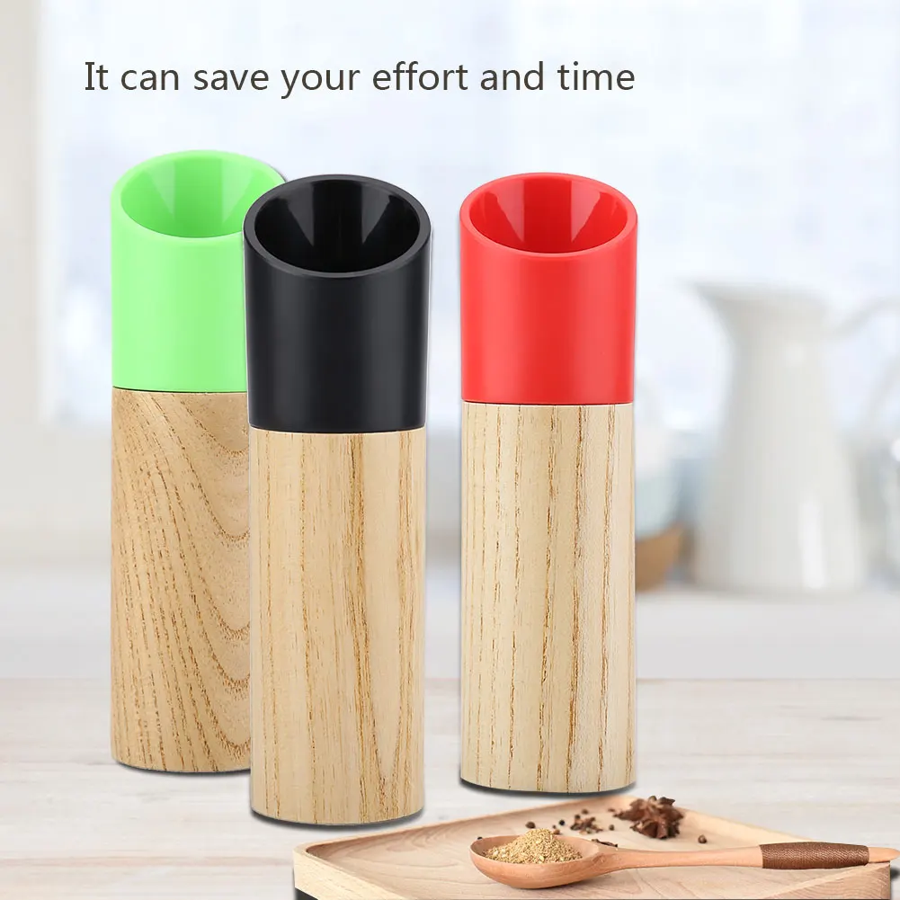 Новая деревянная мельница для соли и перца инструмент три разных комбинации