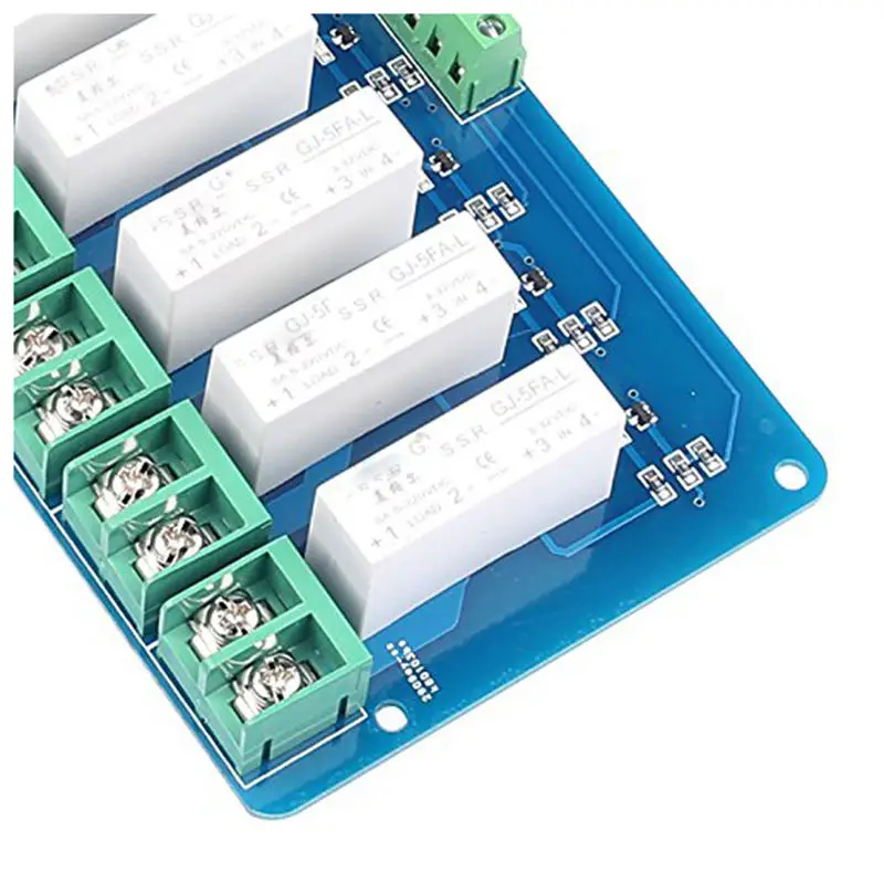 8 канальный Ssr 5A Dc 5 V 220 твердотельные реле малые мощные вход 3 ~ 5Vdc выход 220Vdc|Сетевые