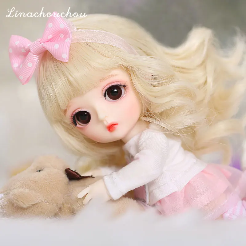 Linachouchou Baby miu bjd sd куклы 1/8 модель тела для мальчиков или девочек bjd кукла oueneifs высокое качество смолы игрушки глаза магазин