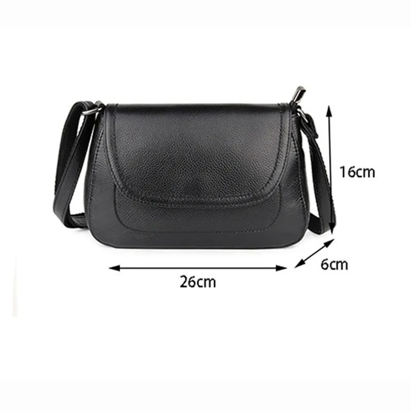 Classic Genuine Leather Woman Messenger Bag Luxury Handbags Women Bags Designer Small Shoulder Bolsa Feminina Bolso Mujer | Багаж и сумки