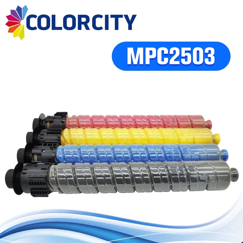 1 цветной совместимый тонер-картридж MPC2503 для Ricoh MP C2003 C2503 C2011 MPC2003 MPC2503c MPC2011 ксерокс