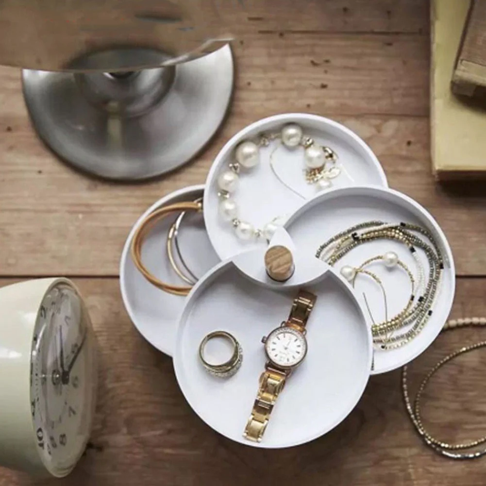 Дисплей Портативный многослойный Многофункциональный твердый Органайзер