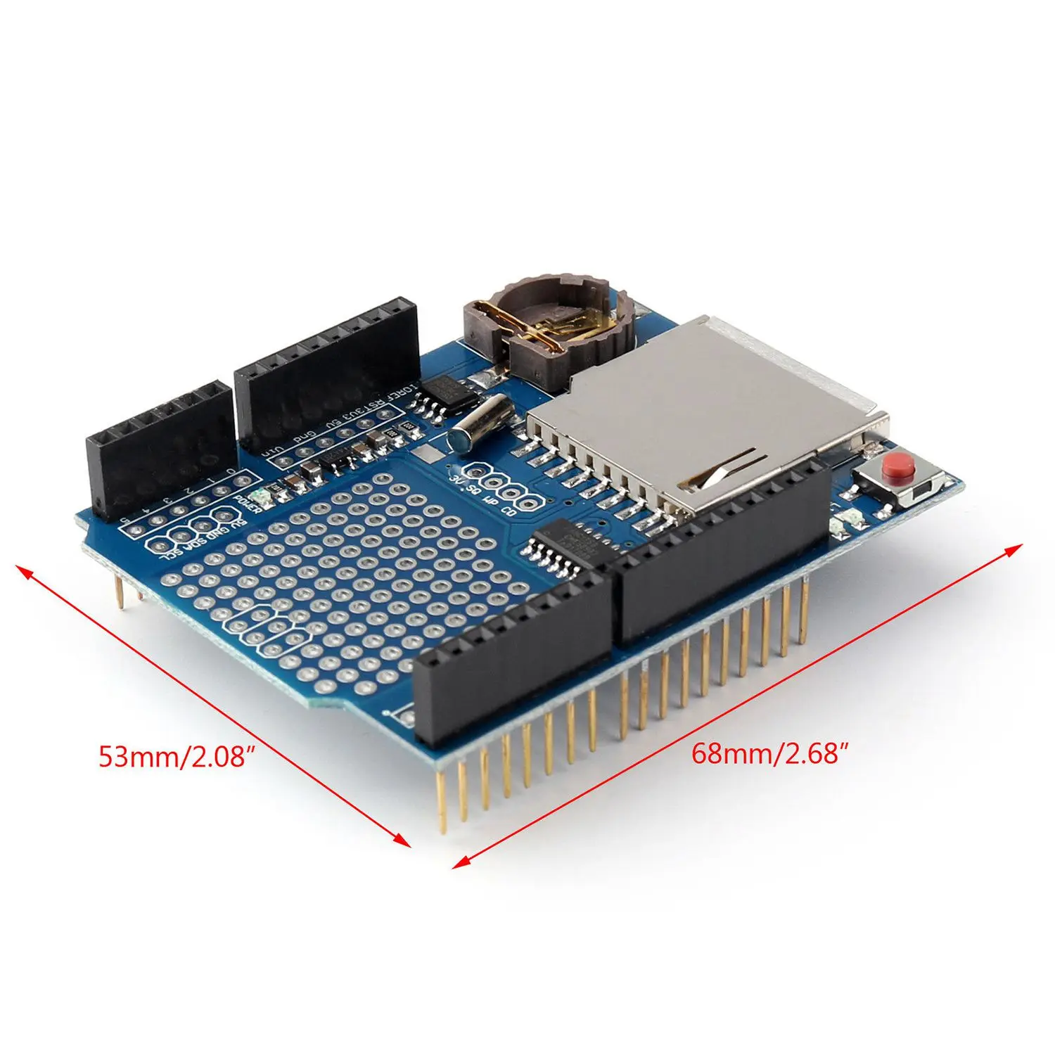 Модуль регистратора данных для Arduino UNO щит записи SD карты XD204 защита регистрации