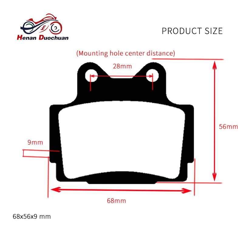 Передние и задние тормозные колодки для мотоцикла 2 шт. RD TZR 125 150 SDR 200 FZX FZR RZ SRX TDR 250 FZ