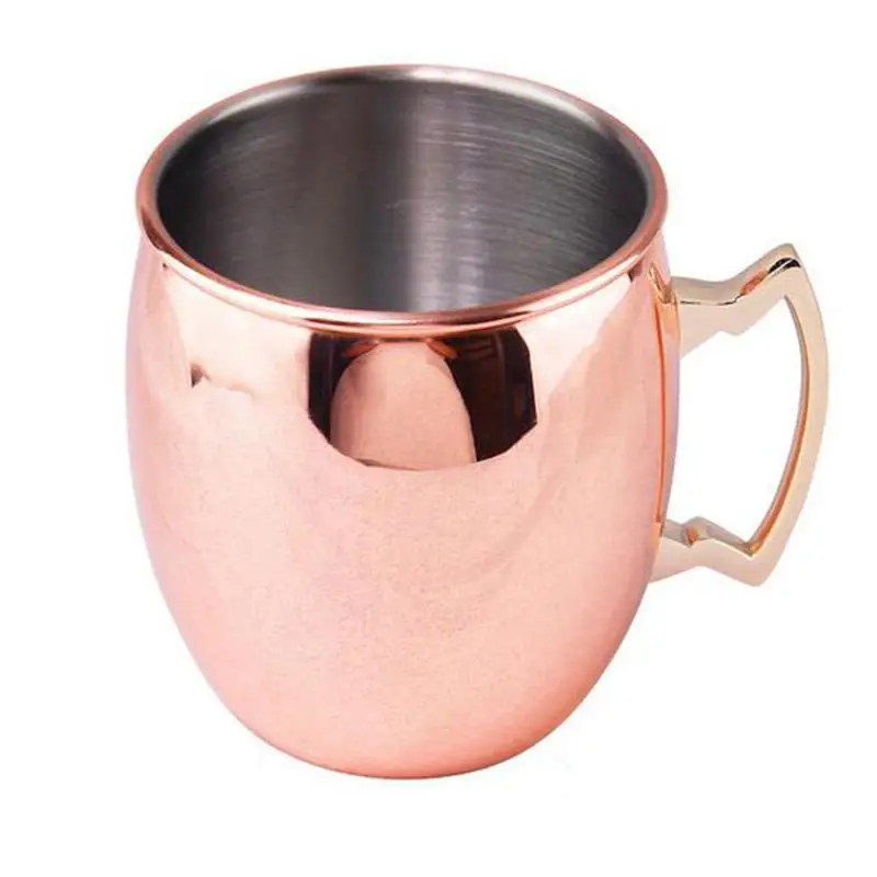 Adeeing Solid Copper 18 Ounce Unlined Mug Drinking Cup Perfect For Cocktails Iced Tea And Beer | Дом и сад