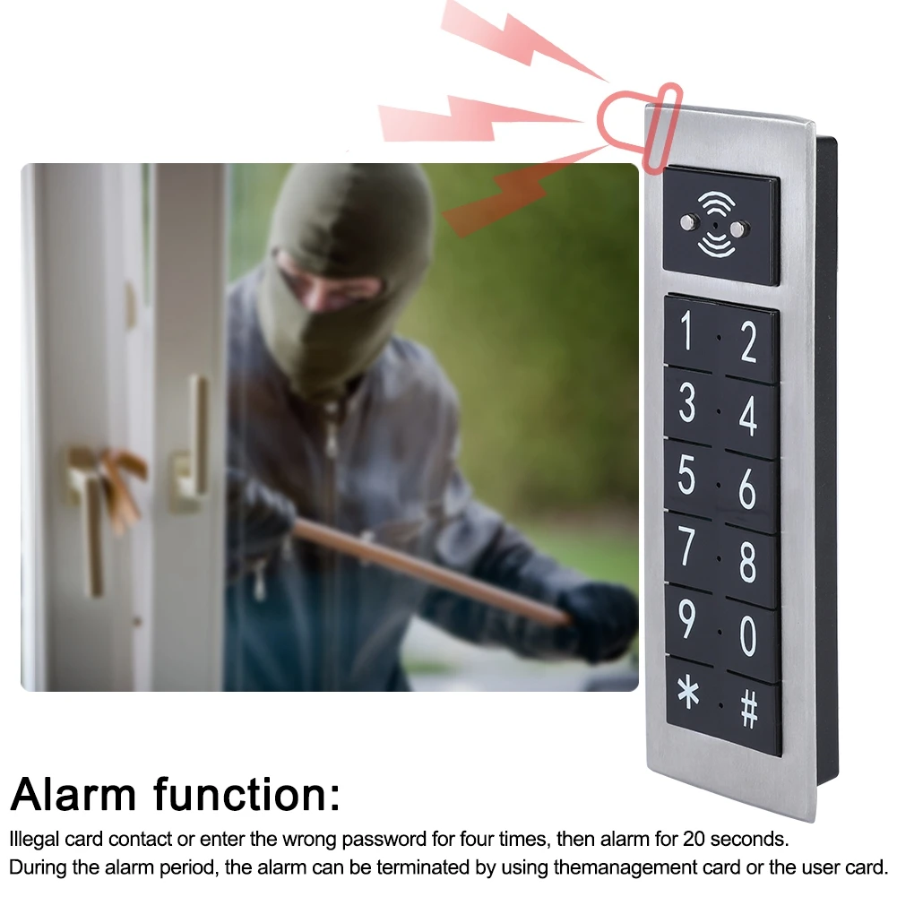 Intelligent Door Code Lock Digital Password Keypad Number Cabinet For swimming/sauna/golf course cabinet |