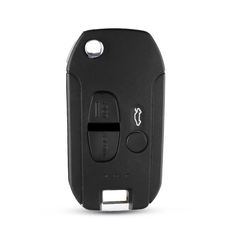 Dandkey 3 Buttons Remote Car Key Shell Case For Mitsubishi Lancer Outlander Uncut Blade Fob MIT8 Blade(left blade) Replacement | Автомобили