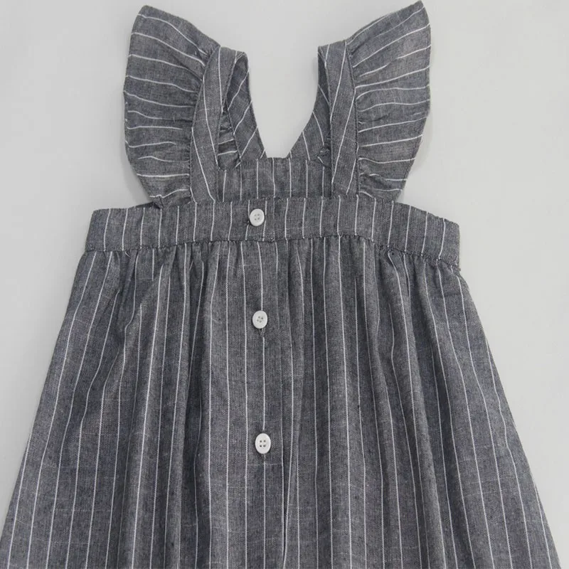 Maxi Long Summer Dress For Kids Flare Sleeve Toddler Party Princess Teen Girls Dresses Cotton Mother And Daughter Clothes 2021 | Детская