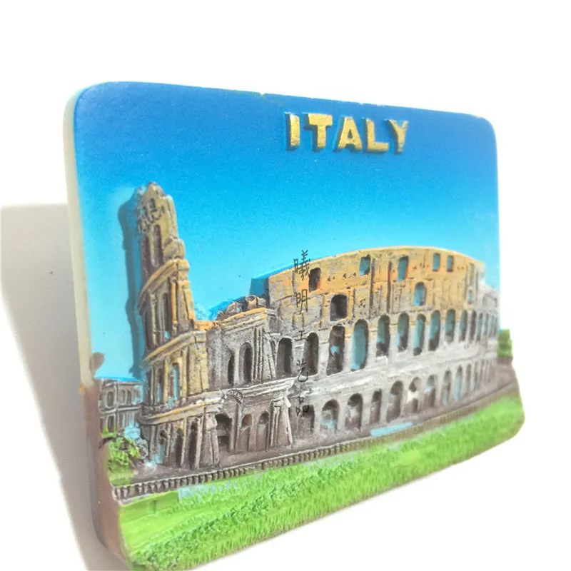 Башня писы Миланский соборный магнит на холодильник пейзаж наклейки подарки 3D