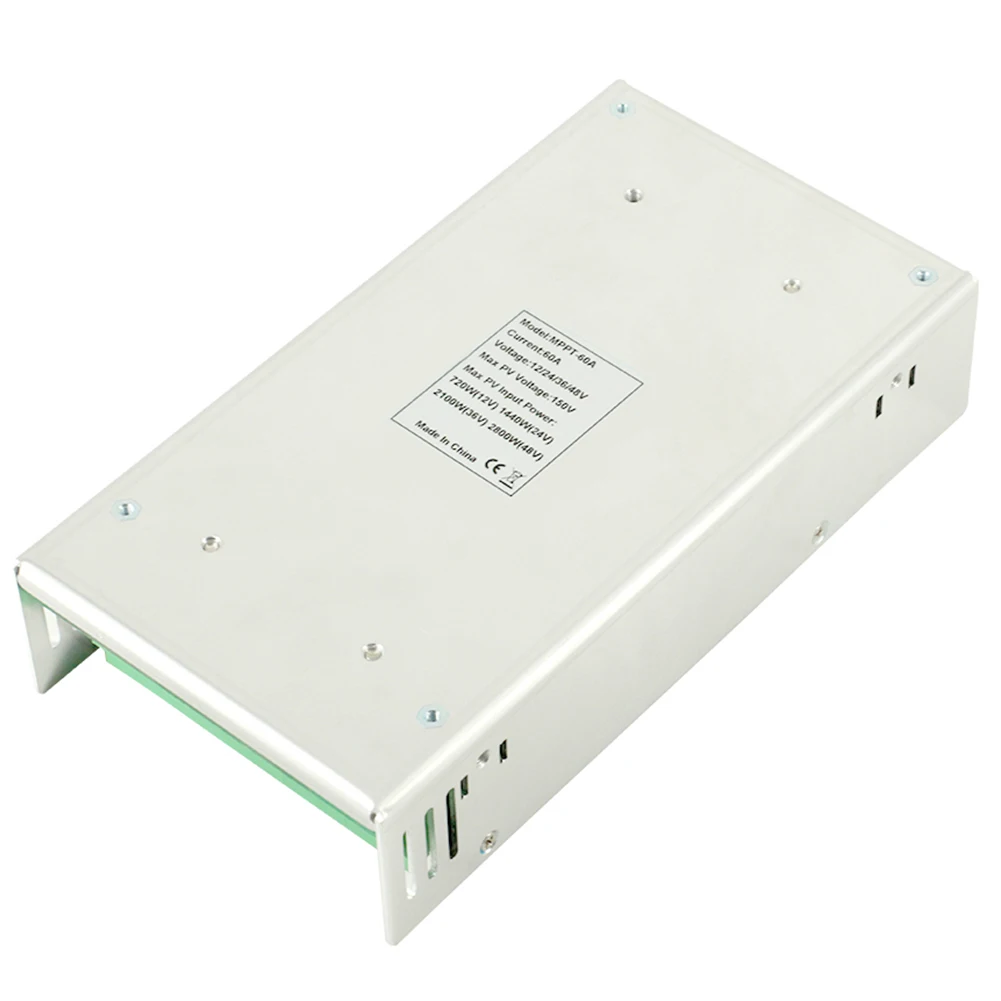 Powmr Mppt 60A Контроллер заряда и разряда 12 В 24 в 36 48 авто для Max 190Vdc Pv вход
