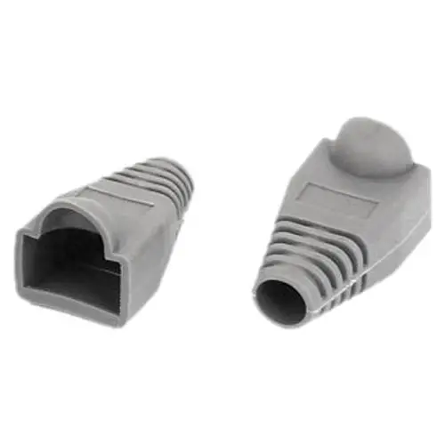 Серый резиновый разъем RJ45 защитный чехол для сапог 50 шт.| |