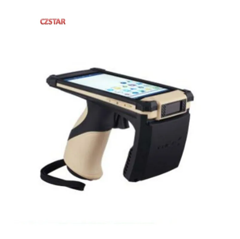 32G ROM bluetooth barcode scanner handheld portable uhf rfid reader with free jewelry tags sample for jewelry store management