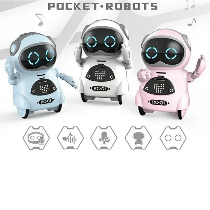Детский мини подвижный гуманоидный умный танцевальный робот игрушка RC