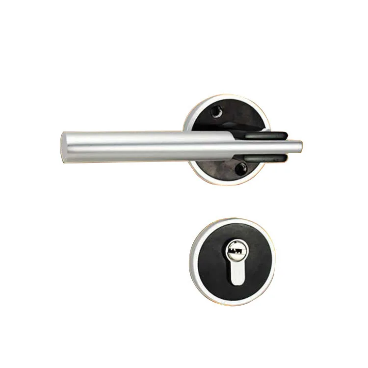 

Space Aluminum Door Lock Indoor Lock Concise Lock Bedroom Black White Wooden Doors Lock