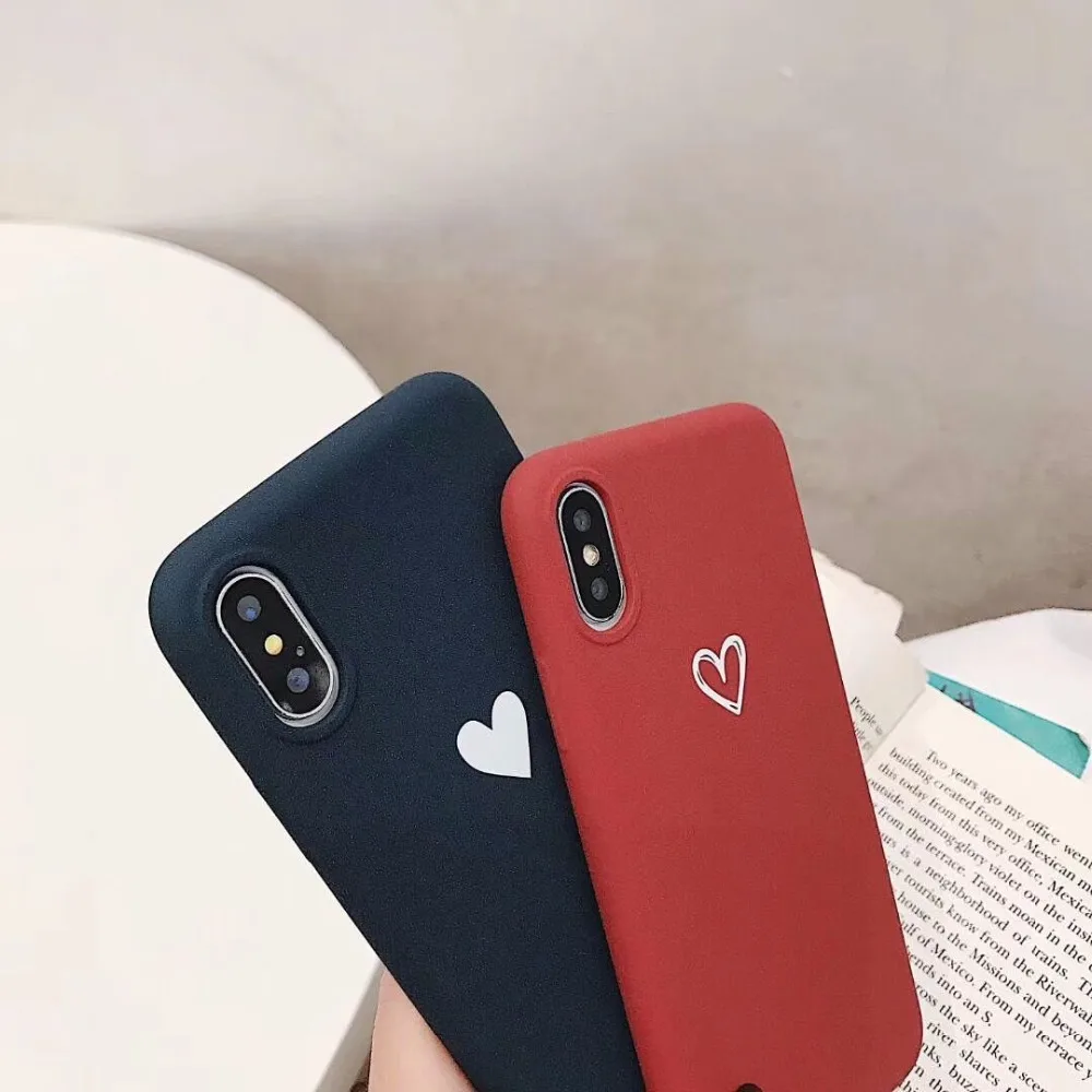 OUKAIXI Love Простой Стиль чехол для redmi 4A 4X 5plus 6Pro матовый падение телефон note5 note5a note4x 3s