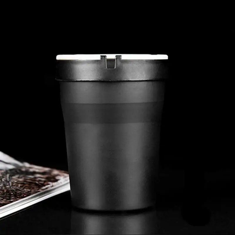 1PC Cup-Style Glow in The Dark Practical Black Glow-Top Night Light Car Ashtray Accessories | Дом и сад