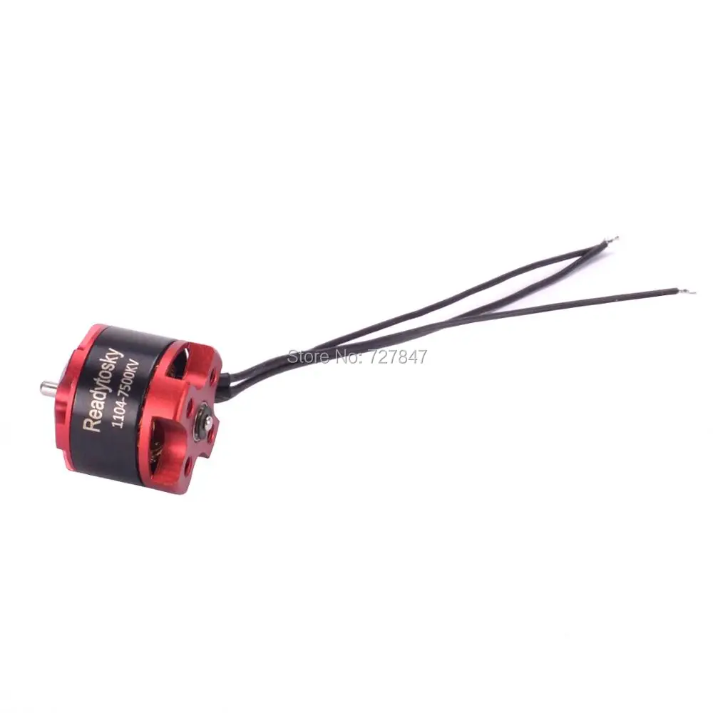 Новый 1104 7500kv 2 3s миниатюрный бесщёточный электродвигатель 2030 пропеллер для RC 80 90