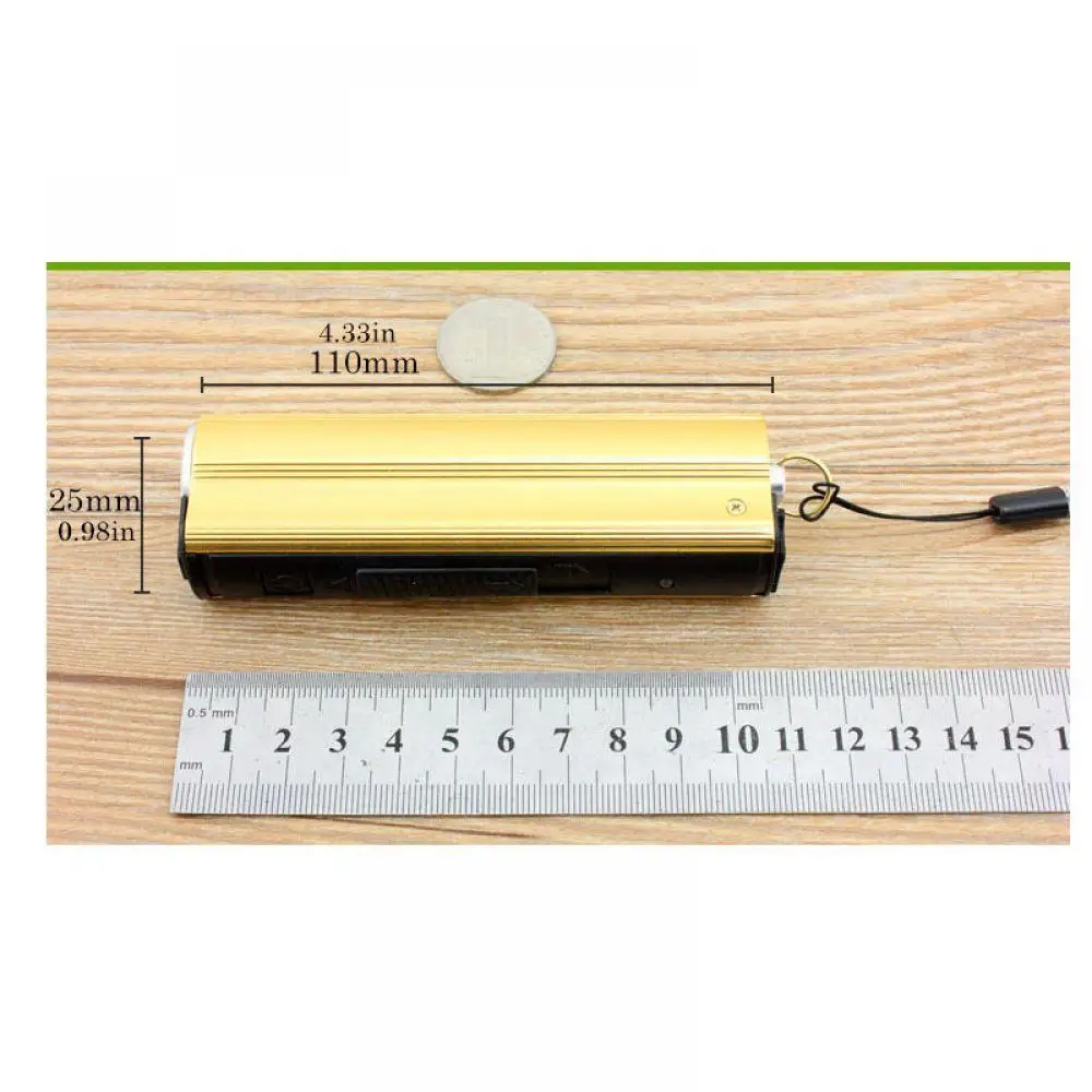 Многофункциональный фонарик USB зарядка мини портативный самообороны