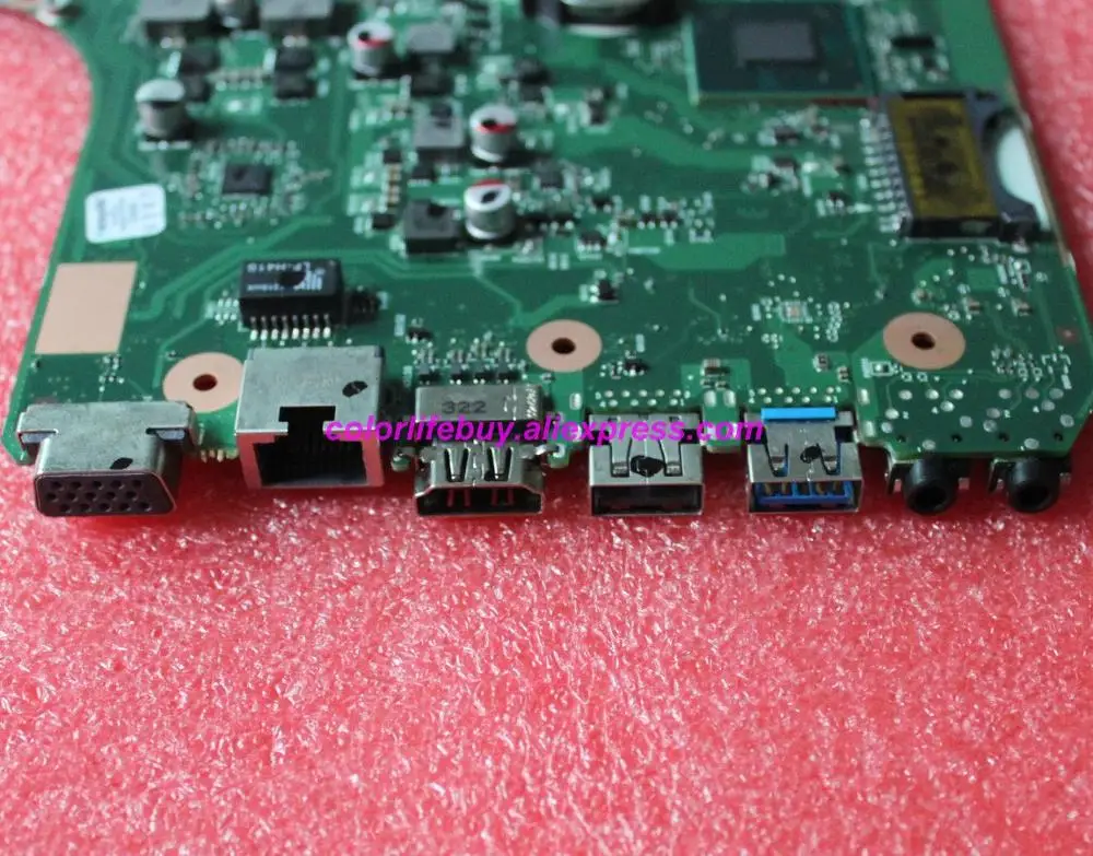 Оригинальная материнская плата V000325050 DB10F-6050A2566201-MB-A02 DDR3 для ноутбука Toshiba C50 C55 C55T |