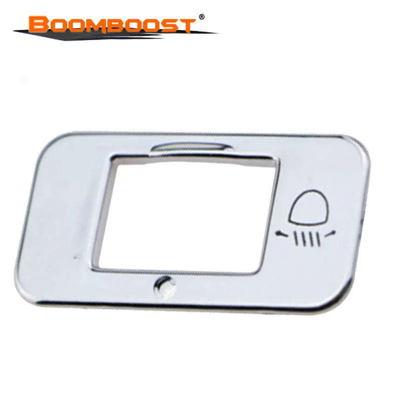 

Headlight Adjustment Knob Switch Sequin Cover Sticker Case For P/eugeot 2008 3008 208 2014 2015 accessories ABS Chrome
