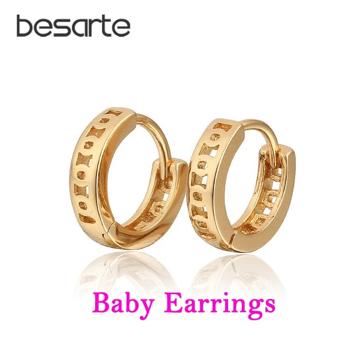 

Baby Earring Gold Hoop Earrings For Kids Baby Oorbellen Aretes Ninas Brincos Ouro Boucles Bijoux Bebe Girls Jewelry Earing E1581