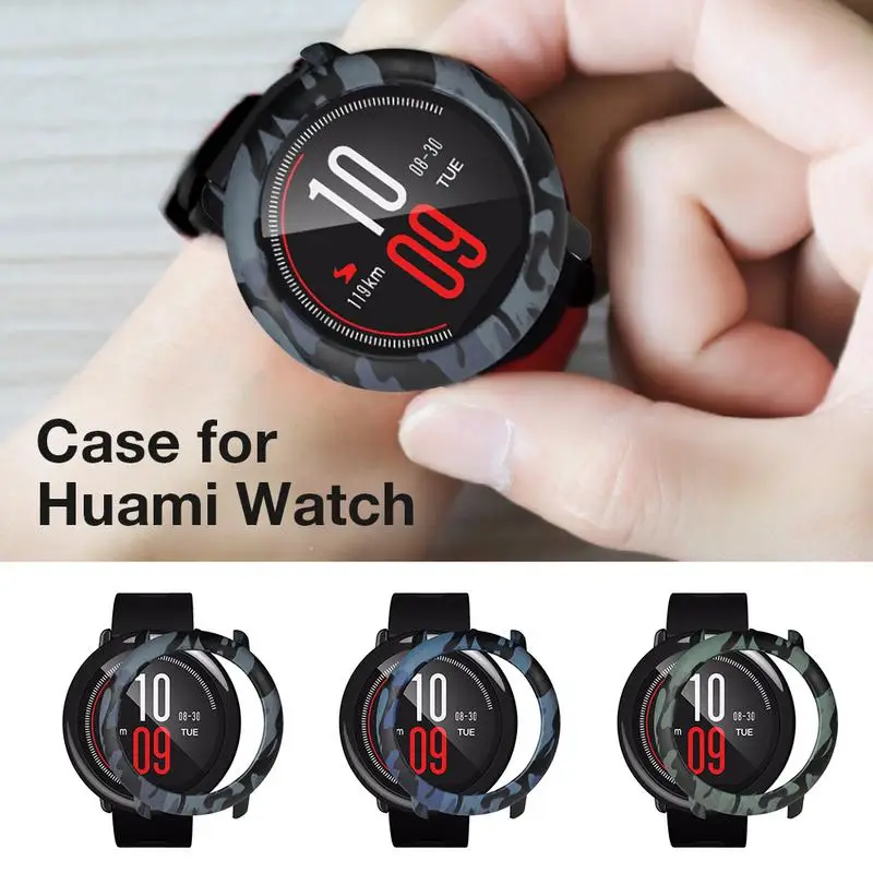 Камуфляжный защитный чехол для часов Huami AMAZFIT Pace смарт чехол|Смарт-аксессуары| |