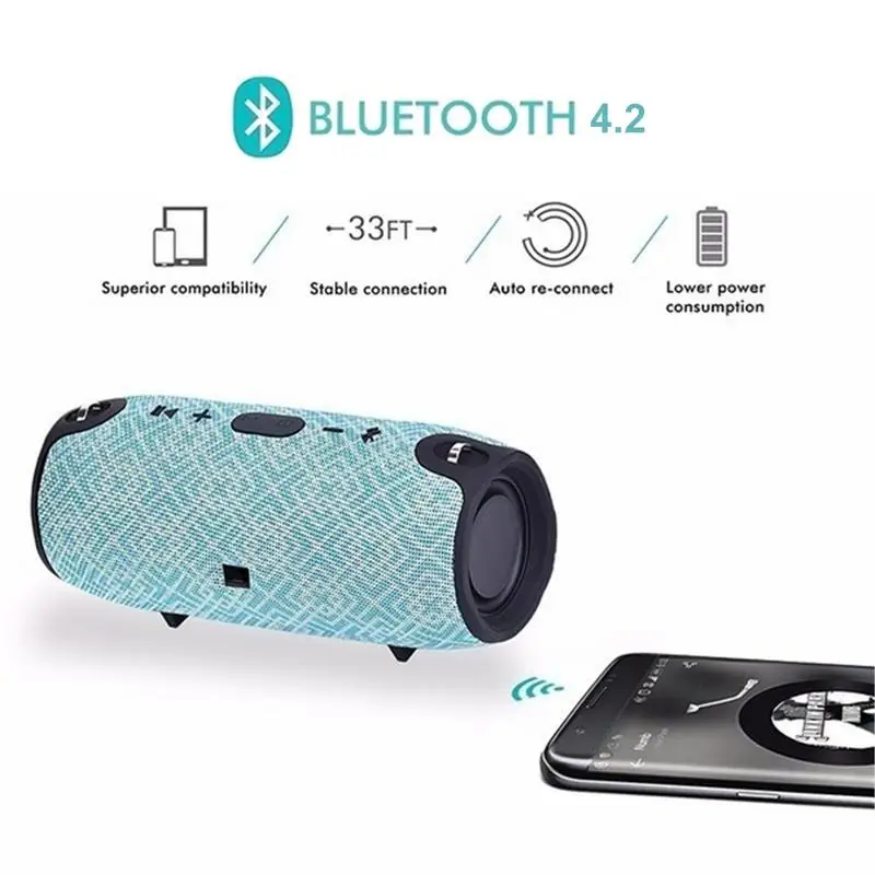 Прямая поставка мини беспроводной лучший Bluetooth динамик водонепроницаемый