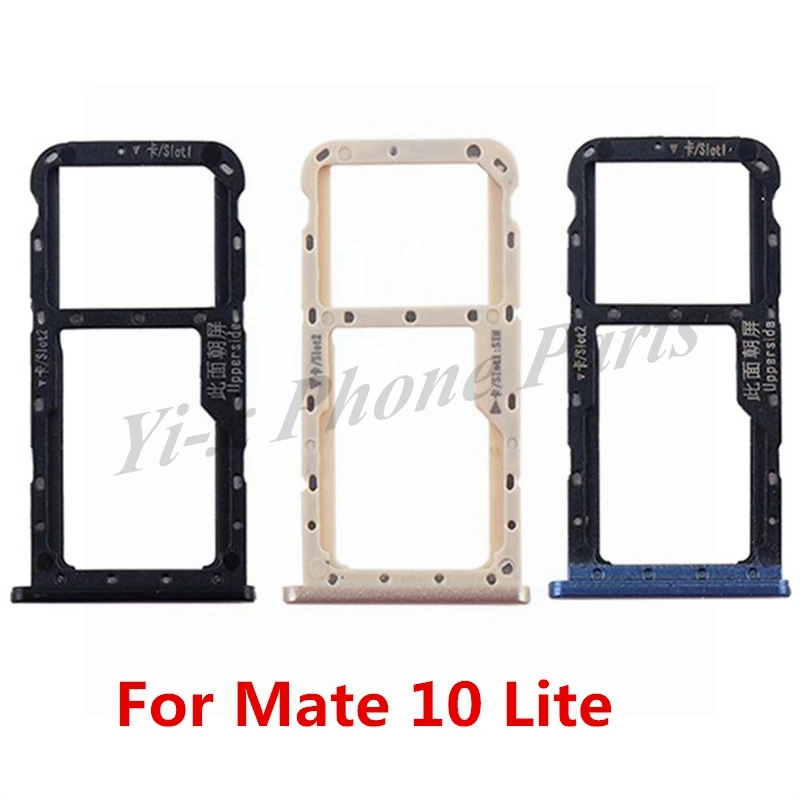 

50 шт./лот держатель SIM-карты адаптер для Huawei mate 10 lite / maimang 6 / G10 / Honor 9i