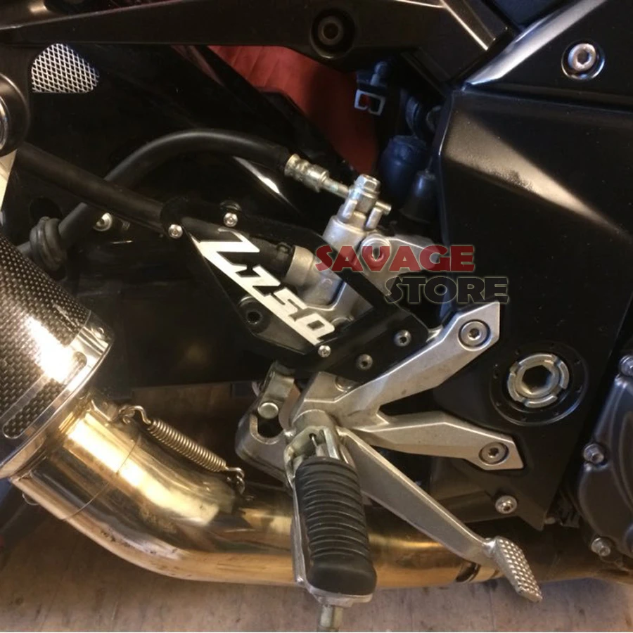Подножка набойки гвардии для KAWASAKI Z750 2007 2008 2009 подножка Накладка педали