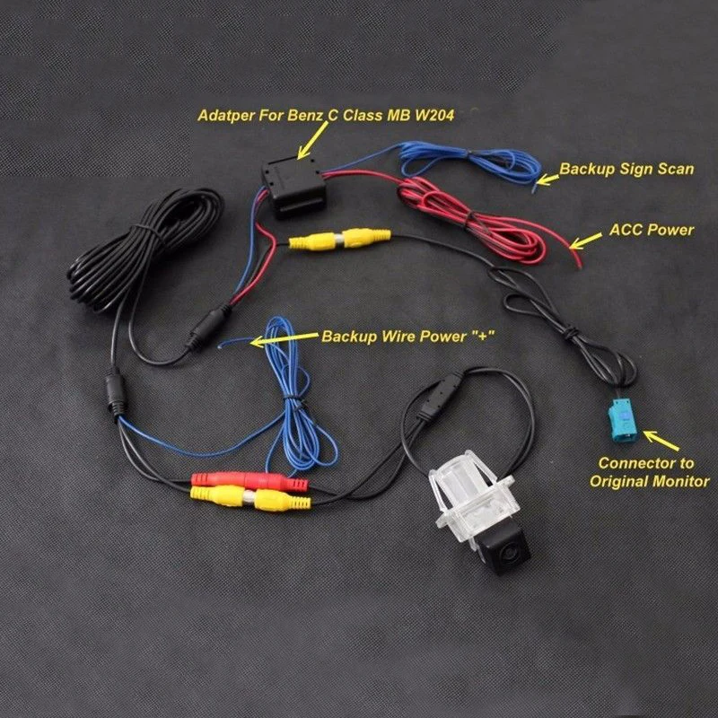 Высококачественная задняя камера заднего вида для Mer cedes Benz C E W204 W212 W207 C207