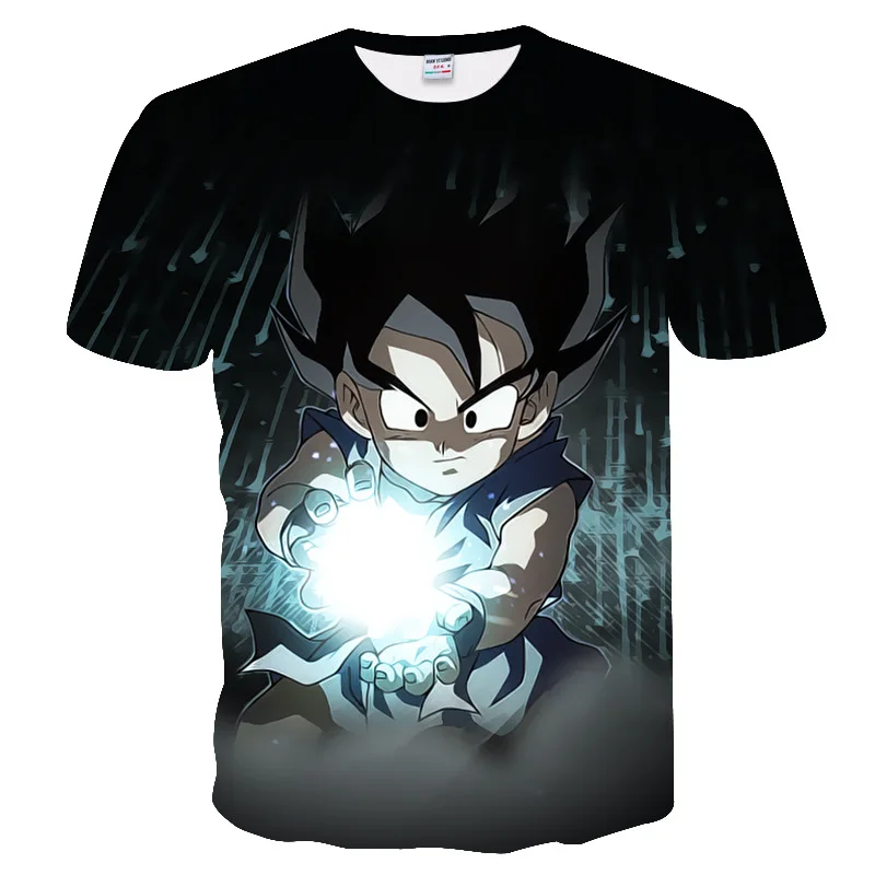Новинка 2019 года футболки с драконом и шариком Z для мужчин Супер Saiyan Ultra Instinct
