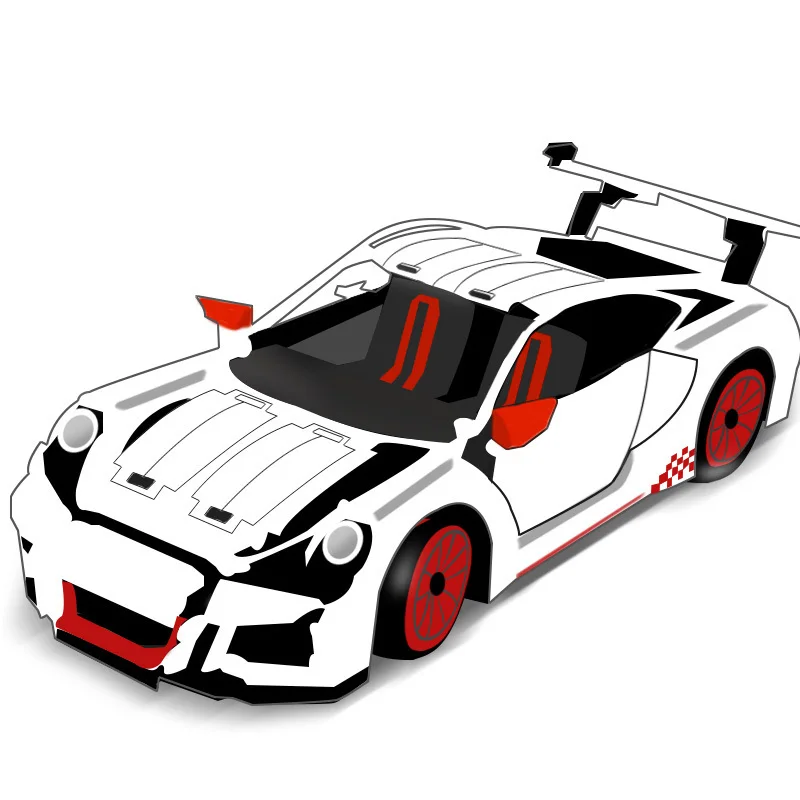 Новинка 20001 Technic Серия Модель гоночной машины Строительные блоки kompatilclassic
