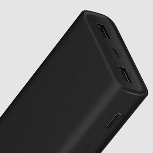 Оригинальный внешний аккумулятор Xiaomi 20000 мАч 2C портативное зарядное устройство