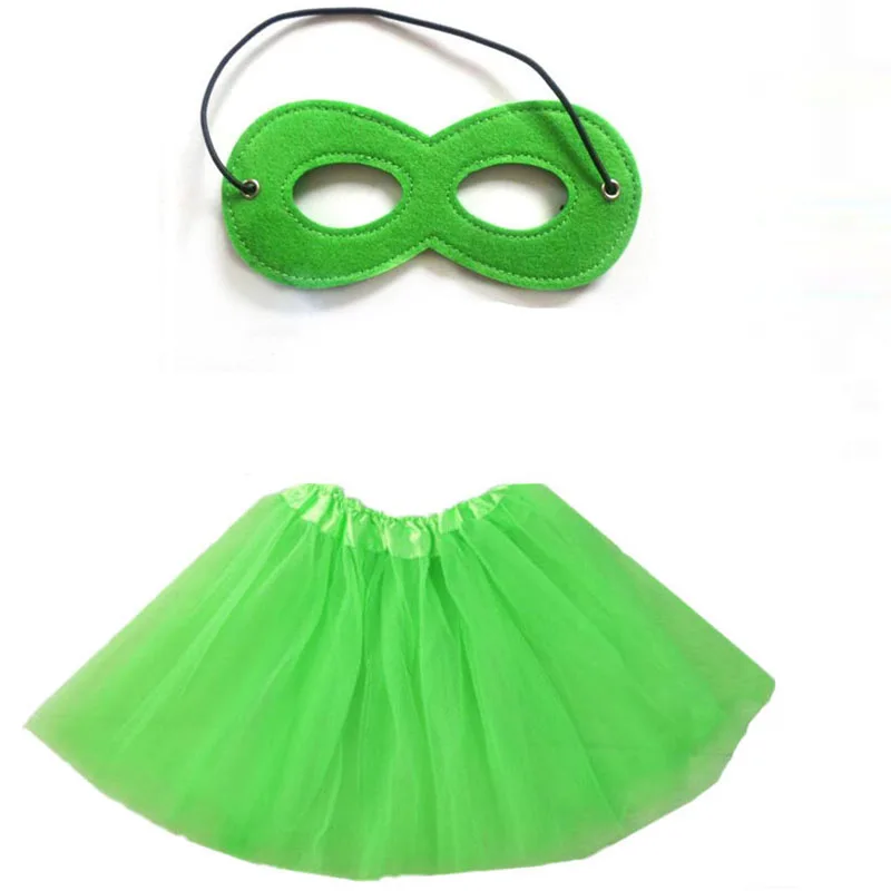 Tutu Skirt with Eye Mask Princess Cosplay Birthday Party Props Halloween Costume For Kids Children Girl Christmas|Костюмы для