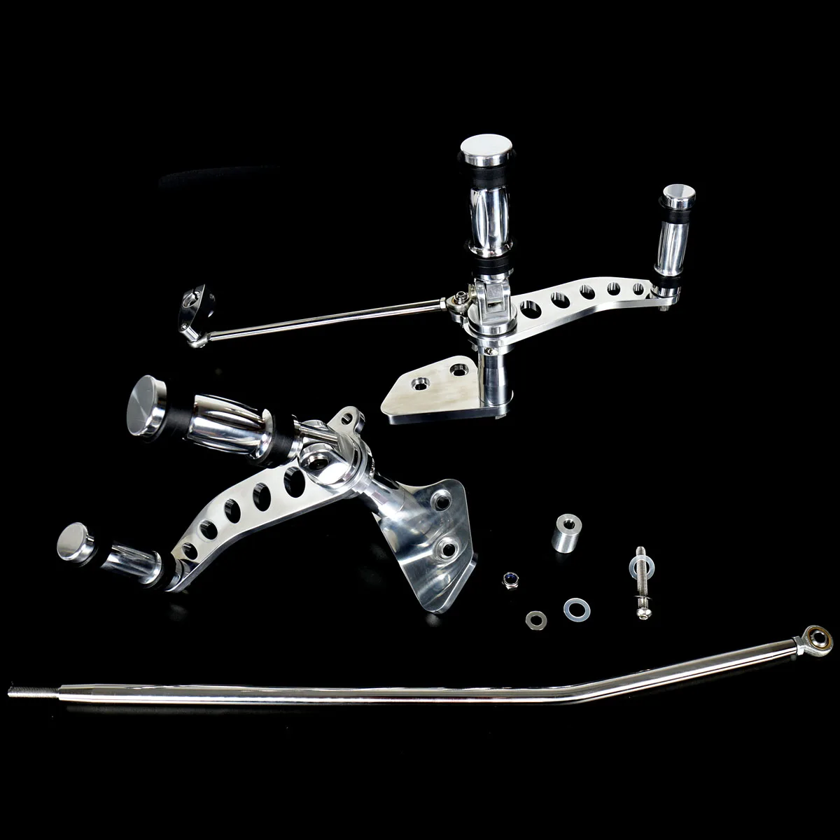 Серебристая алюминиевая лапка для Harley Dyna 2000-2015 Super Glide 2000-2012 | Автомобили и