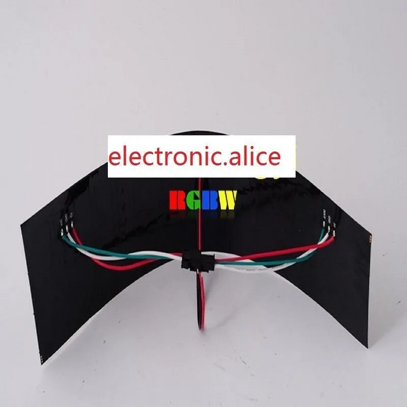 Новинка 5 в 64 256 пикселей WS2811 WS2812B 5050 RGB светодиодная цифровая Гибкая панель
