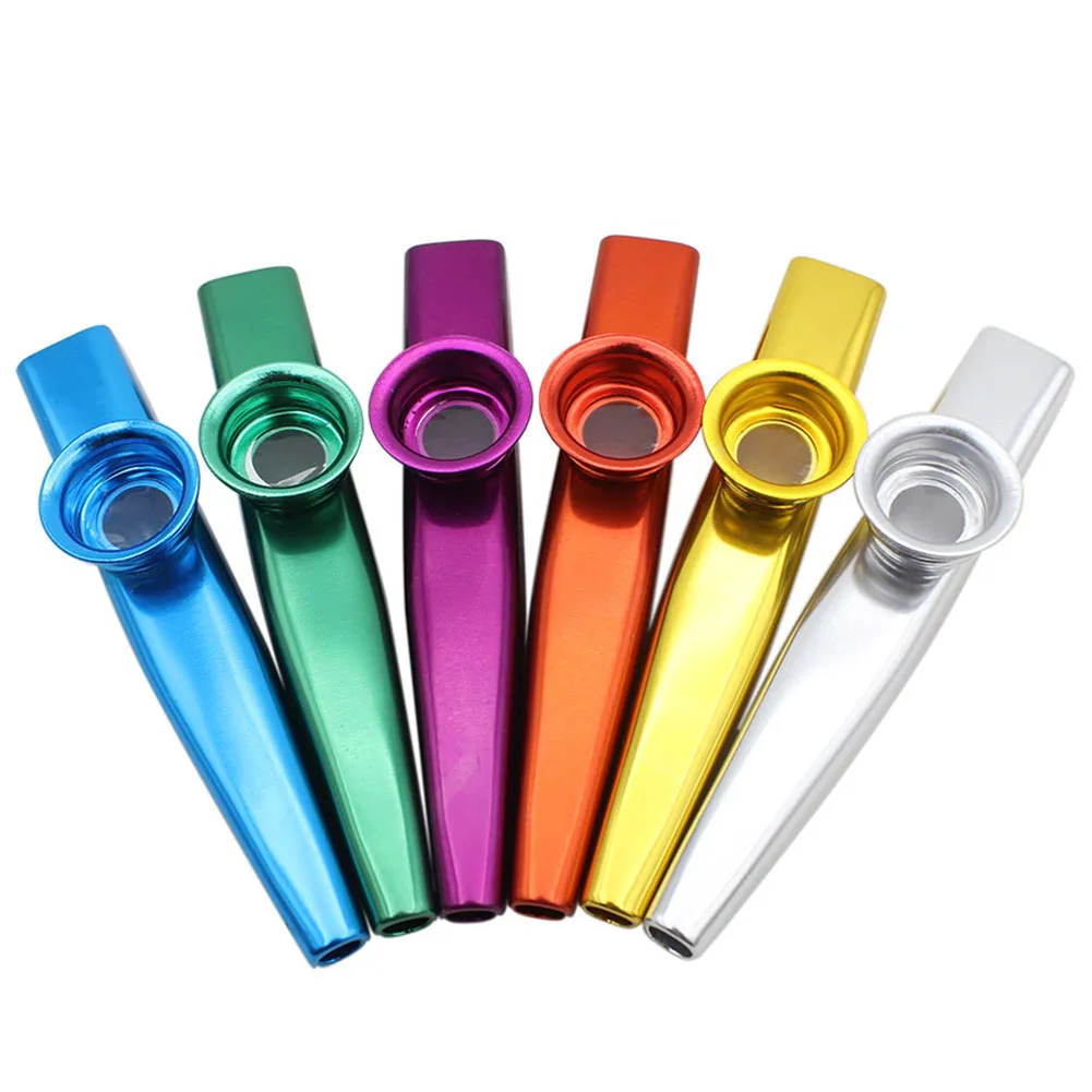Забавный музыкальный инструмент Kazoo 6 шт./компл. используется мелодический