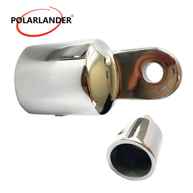 

1 Piece 1 Inch 25mm Bimini Top Eye End Cap Umbrella Cap Stainless Steel aluminum alloy Hardware for Marine Boat Yacht