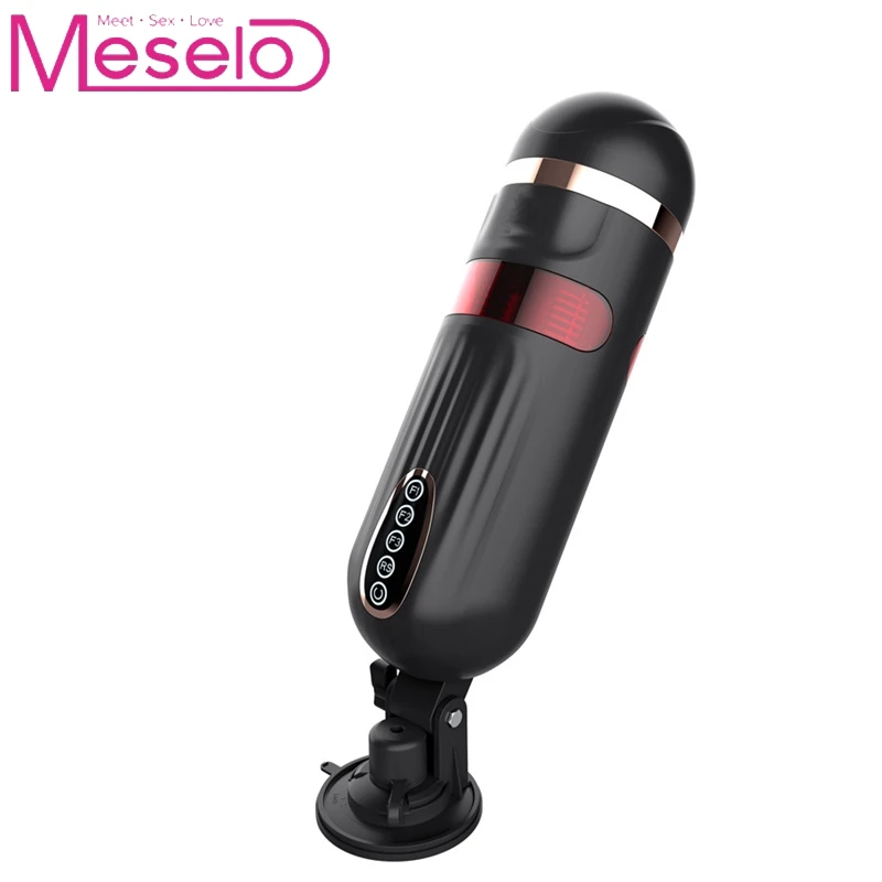 Meselo Интерактивная Реалистичная оральная Глубокая глотка мастурбатор