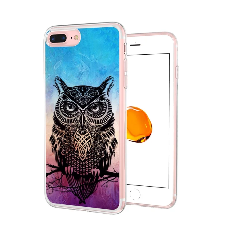 KISSCASE Cute Owl Printed Soft TPU Case Silicone Cover for Samsung Galaxy A3 A5 A7 J3 J5 J7 2016 2017 A J Cases Capa |
