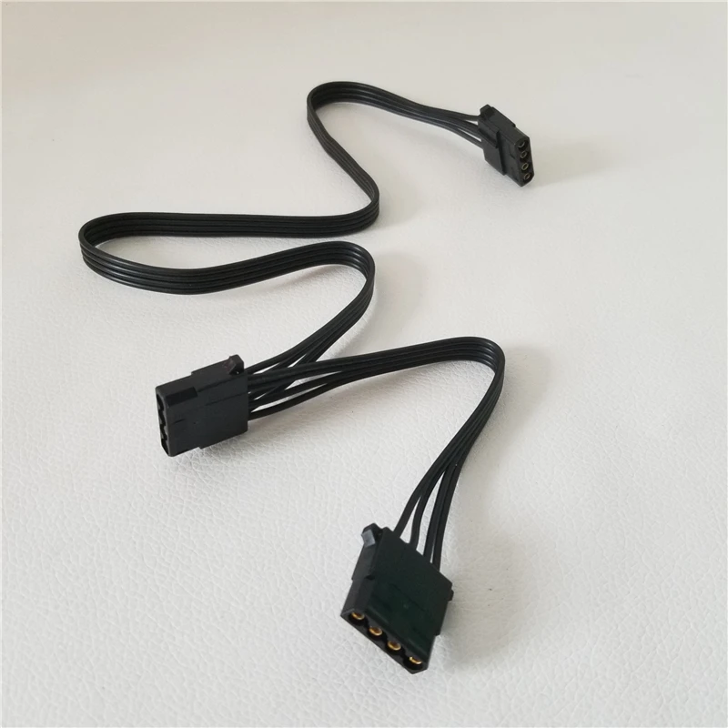 D порт большой 4Pin удлинитель питания от 1 до 2 DP адаптер Женский Для BTC Miner PC DIY