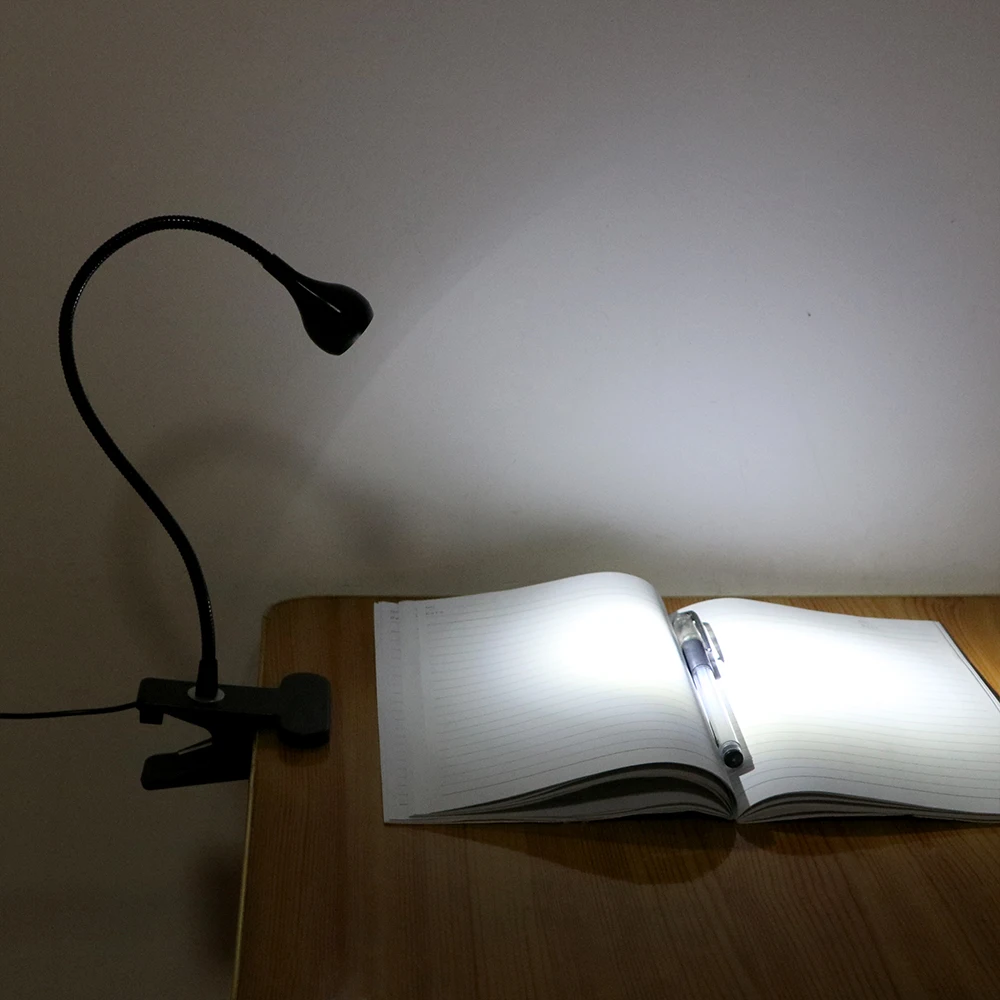 ITimo USB Power настольная лампа для учебы Светодиодная чтения книг Гибкая Настольная с